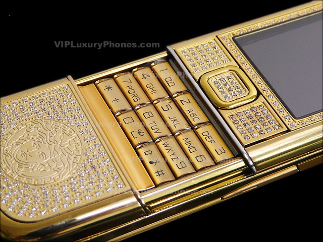 nokia 8800 sirocco gold versace edition