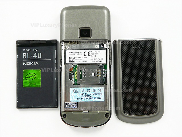 Nokia 8800 Carbon mobile phone