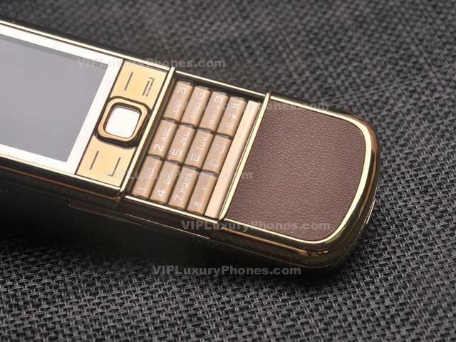 Nokia 8800 Brown Gold Cell Phone