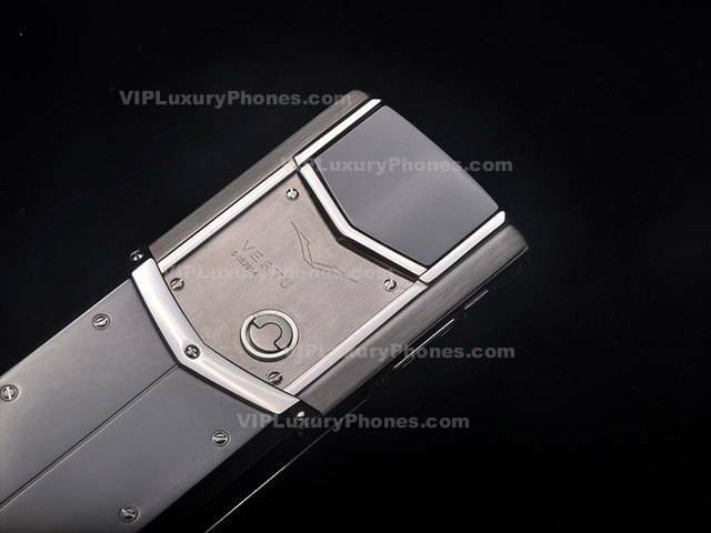 Vertu Signature Black Leather