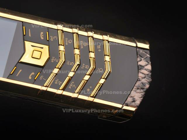 Vertu Signature Gold Replica Phone 2022