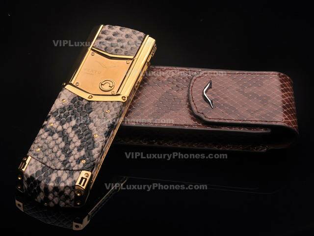 Vertu Signature Gold Replica Phone 2022