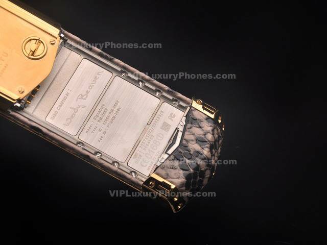 Vertu Signature Gold Replica Phone 2022