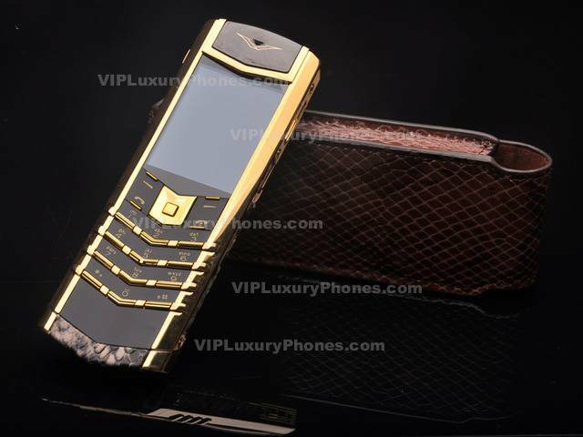 Vertu Signature Gold Replica Phone 2022