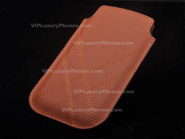 Vertu Touch Brown Leather Case