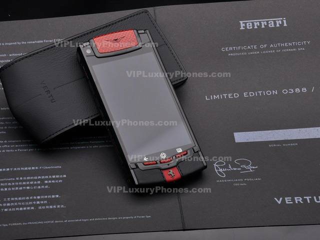 Vertu Ti Ferrari Replica Phone