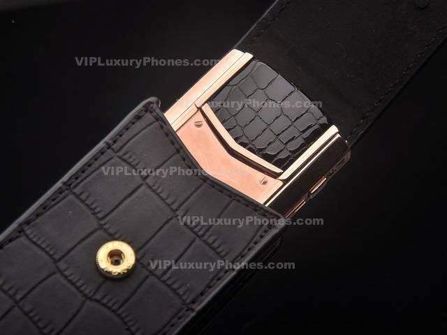 Vertu Signature Crocodile Skin