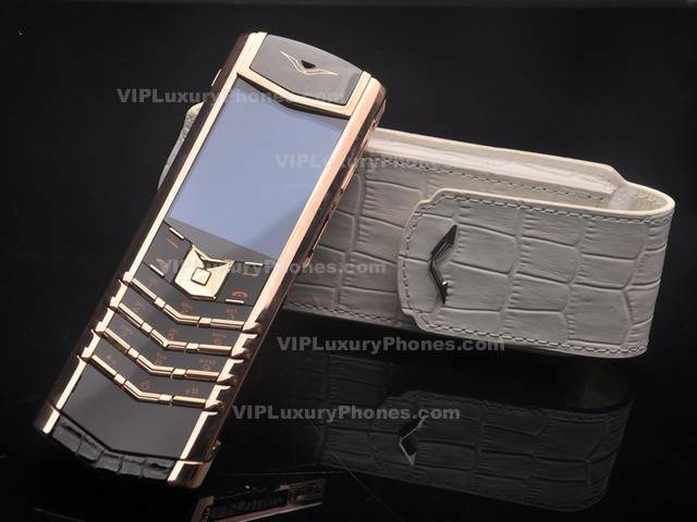 Vertu Signature Crocodile Skin