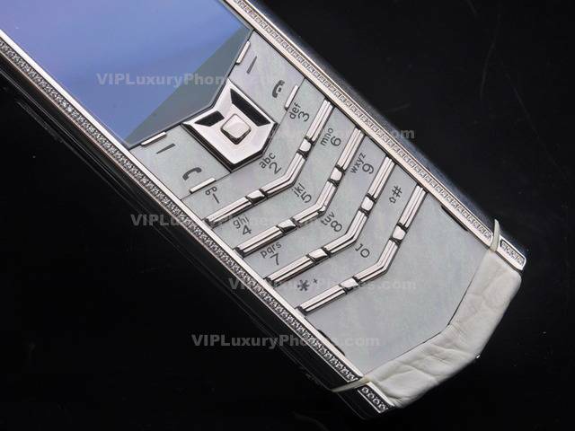 Vertu Signature S White Phone