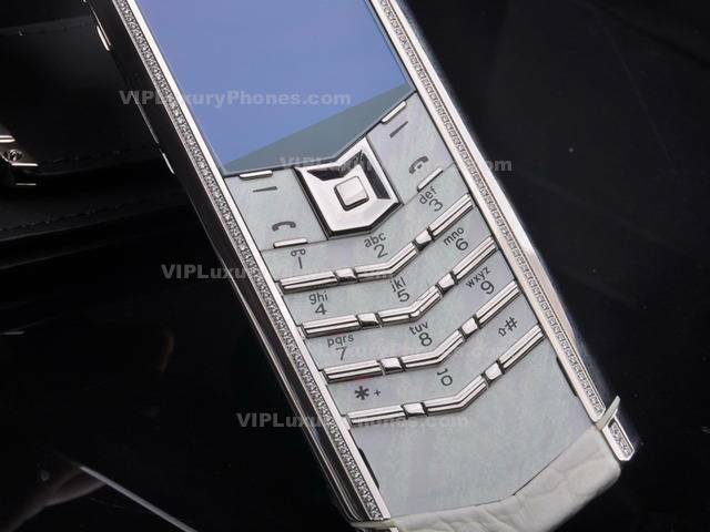 Vertu Signature S White Phone