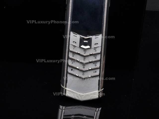 Vertu Signature S White Phone