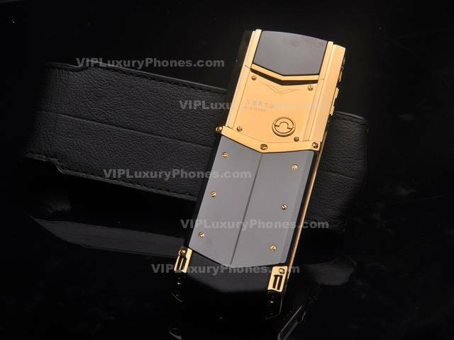 Vertu Signature Gold Phone