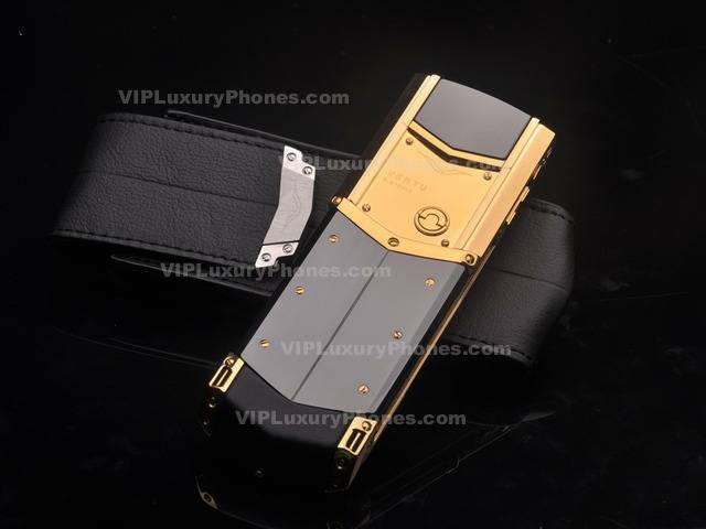 Vertu Signature Gold Phone