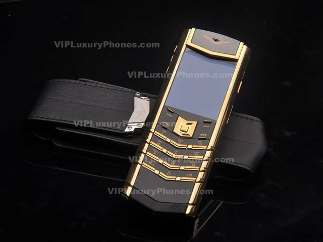 Vertu Signature Gold Phone