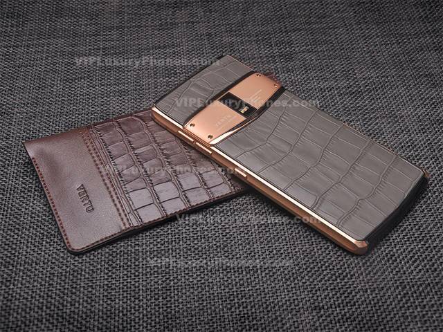 Vertu Constellation X Rose Gold Phone