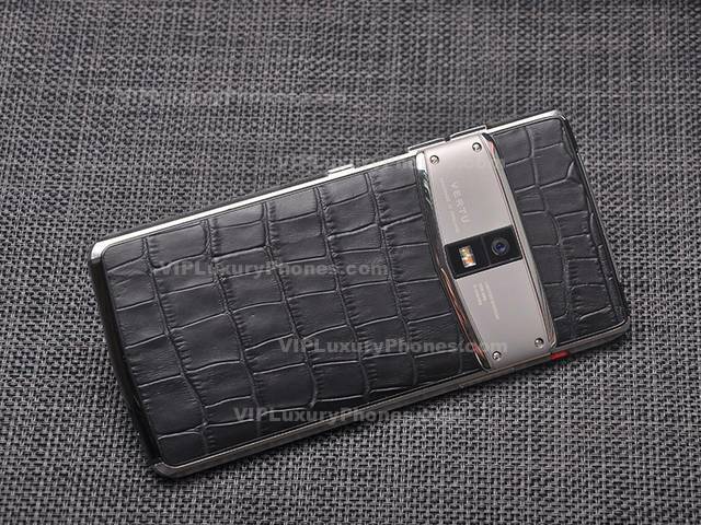 Vertu Constellation X Crocodile Black Phone