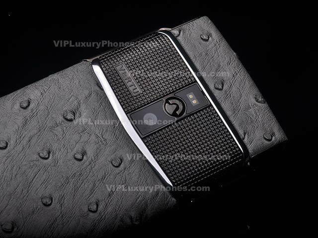 Vertu Pure Jet Ostrich Fake 2017