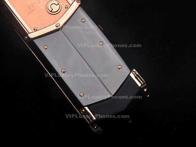 Vertu Signature Rose Gold New Edition