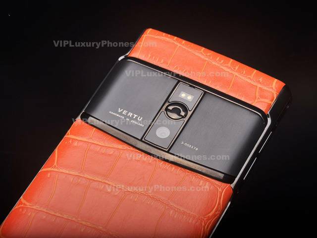 Vertu Signature Touch Luxury Leather Back Cover