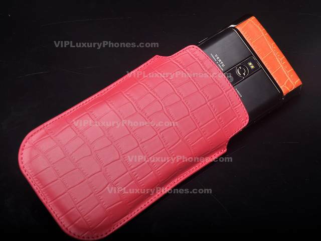 Vertu Signature Touch Luxury Leather Back Cover