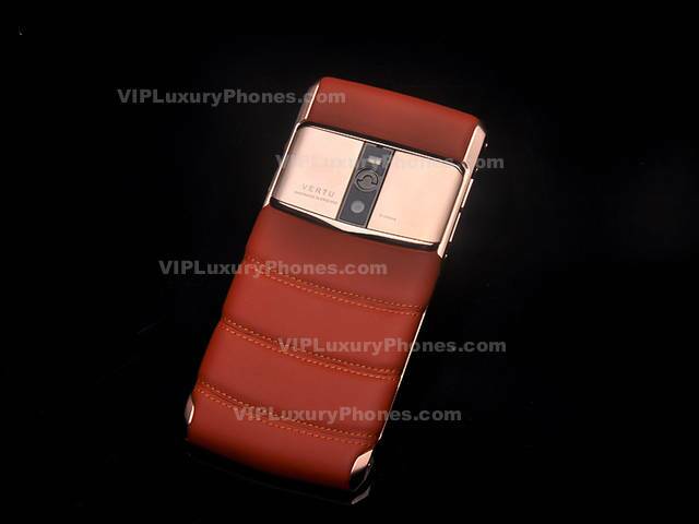 Vertu Touch Brown Leather