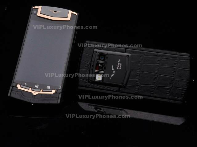 Vertu Ti Gold Phone