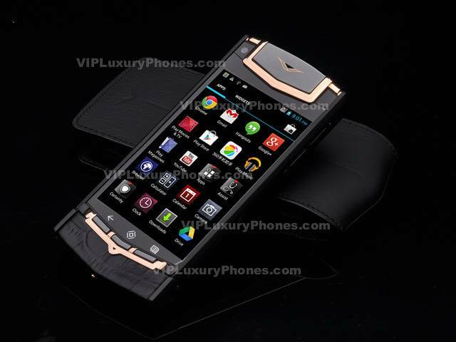 Vertu Ti Gold Phone