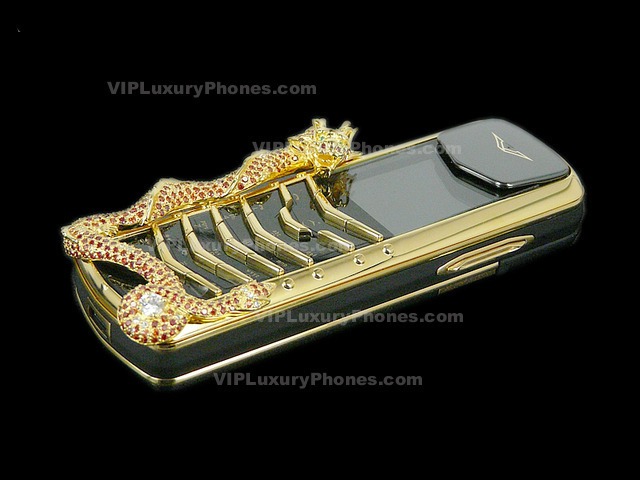 Vertu Signature Diamond Dragon Mobile Phone