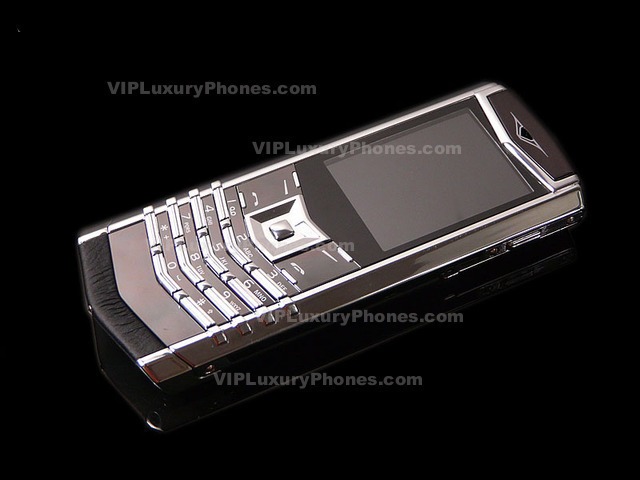 VERTU Signature Gold Leather Phone