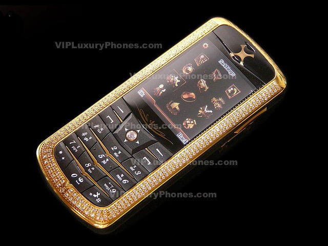 Vertu Stylish Gold Mobile | Vertu Cell Phones Online