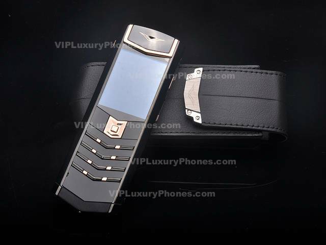 Vertu Signature Invisible Keyboard Rose Gold