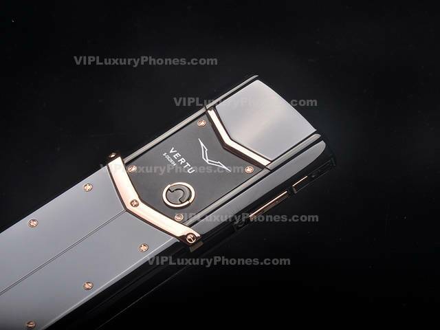 Vertu Signature Rose Gold Phone