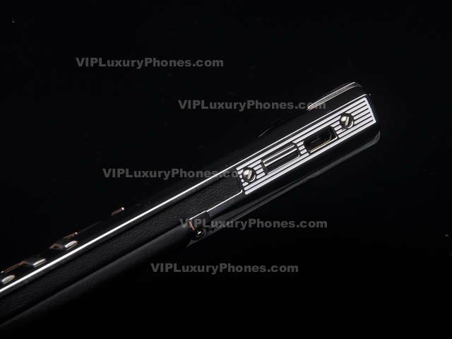 Vertu Signature Pearl Black Leather