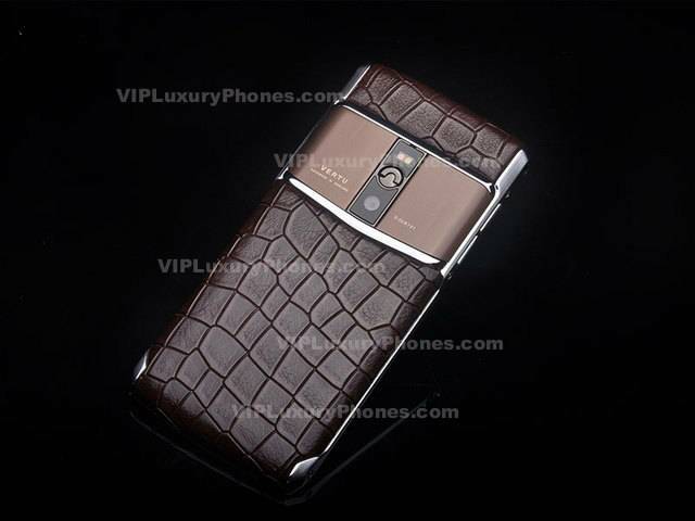 Vertu Signature Touch Crocodile Leather