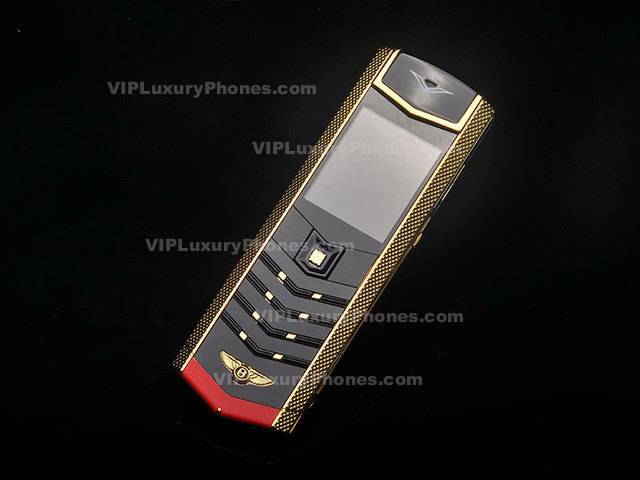 Vertu Signature for Bentley Orange Leather