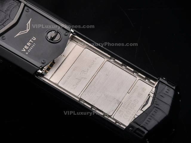 Vertu Signature Black Cover