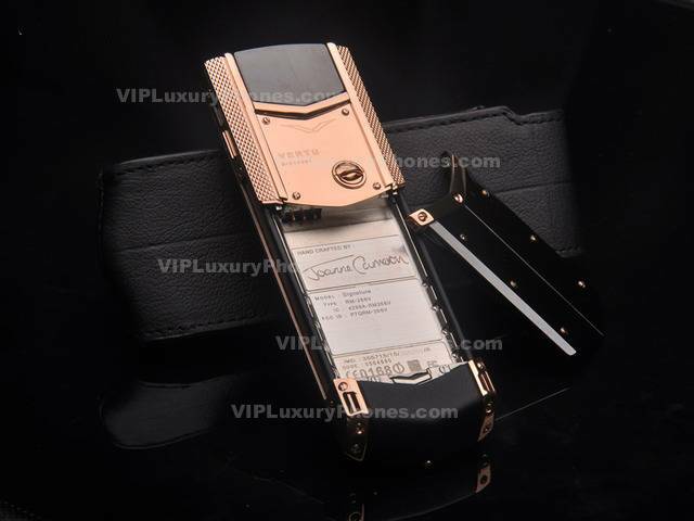 Vertu Signature Gold Cell Phone