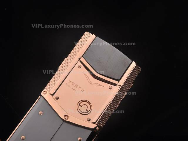 Vertu Signature Gold Cell Phone