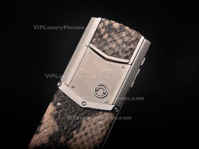 Vertu Signature Snake Skin