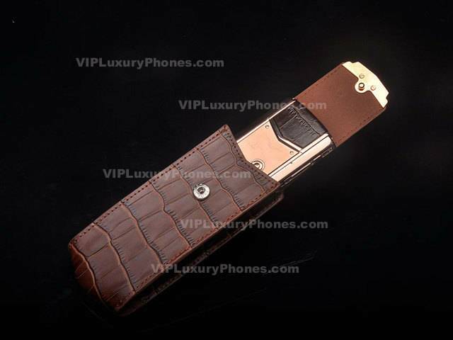 Vertu Signature Alligator Case