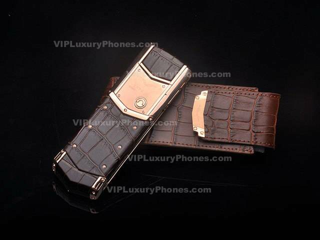 Vertu Signature Alligator Case