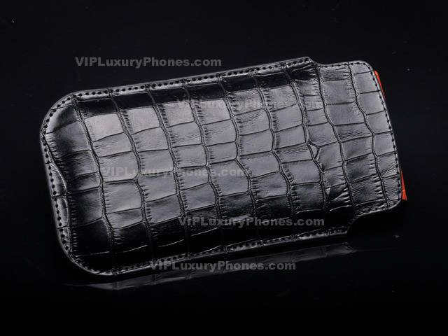 Vertu Signature Touch Crocodile Skin Leather Case