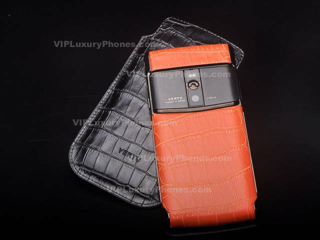 Vertu Signature Touch Crocodile Skin Leather Case