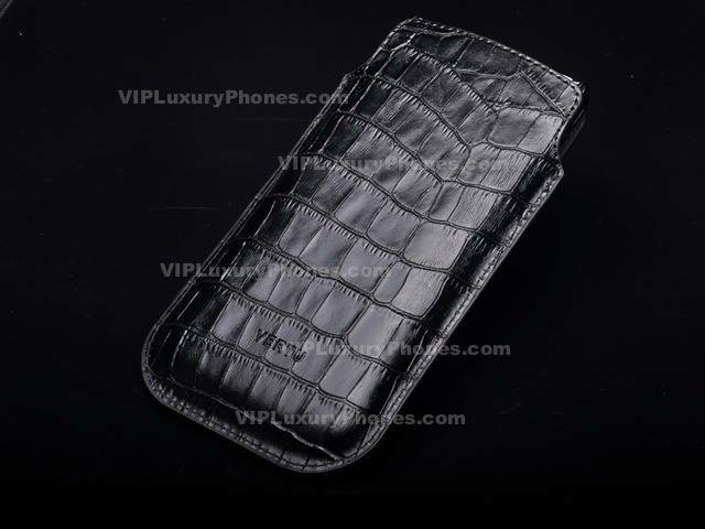 Vertu Signature Touch Crocodile Skin Leather Case