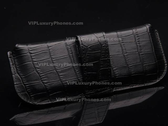 Vertu Crocodile Black Luxury Case