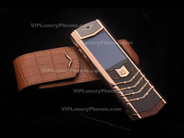 Vertu Signature Brown Case