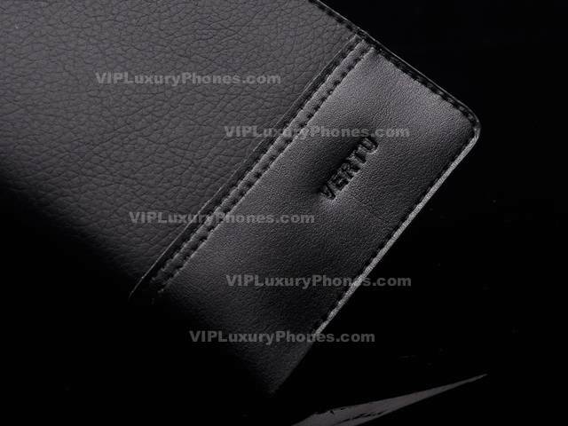 Vertu Black Genuine Leather Case